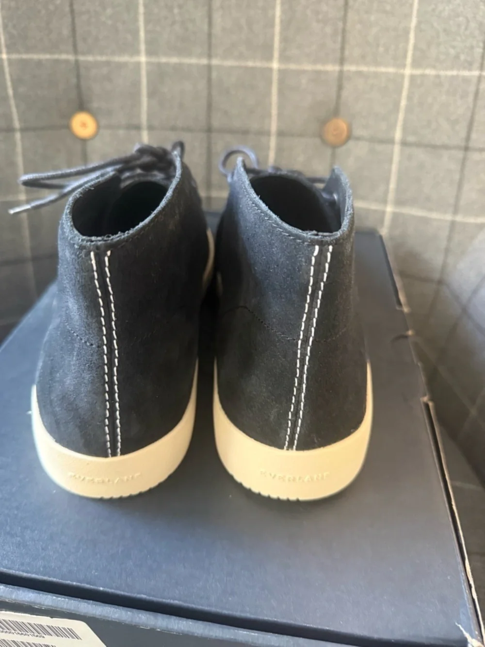 Everlane Black Suede The Desert Boot Men’s 7 NIB